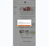 Kleine Seitenvorschau von news.meinbaby.mueller.de