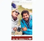 Kleine Seitenvorschau von rentacamper.de
