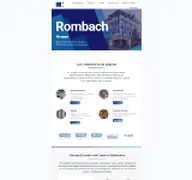 Kleine Seitenvorschau von rombach-gruppe.de