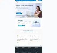 Kleine Seitenvorschau von ibackup.com