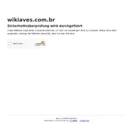 Kleine Seitenvorschau von wikiaves.com.br