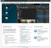 Kleine Seitenvorschau von xfce.org