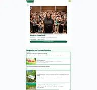 Kleine Seitenvorschau von sh-gruene.de