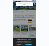 Kleine Seitenvorschau von freizeitcampamwasser.m-vp.de