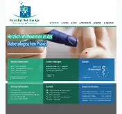 Kleine Seitenvorschau von diabetologie-wildau.de