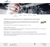 Kleine Seitenvorschau von codenine.de