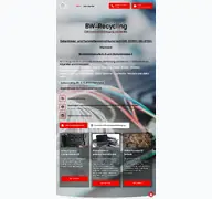 Kleine Seitenvorschau von bw-recycling.de