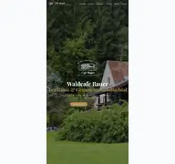 Kleine Seitenvorschau von cafe-bauer-hammelbach.de
