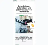 Kleine Seitenvorschau von js-betonbohren.de