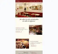 Kleine Seitenvorschau von cafe-leven.de