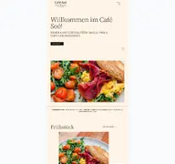 Kleine Seitenvorschau von cafe-soe.de