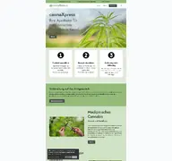 Kleine Seitenvorschau von cannaxpress.de