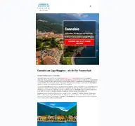 Kleine Seitenvorschau von cannobio.de