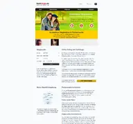 Kleine Seitenvorschau von freshsingle.de