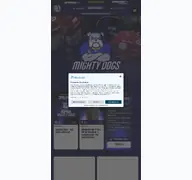 Kleine Seitenvorschau von mightydogs.de