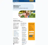 Kleine Seitenvorschau von migraeneliga.de