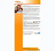 Kleine Seitenvorschau von mitkindundkegel.de