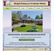 Kleine Seitenvorschau von minigolf-erding.de