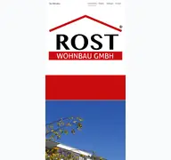 Kleine Seitenvorschau von rost-wohnbau.de