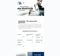 Kleine Seitenvorschau von ta-firmengruppe.de