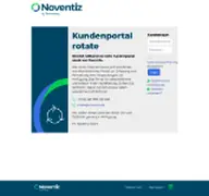Kleine Seitenvorschau von rotate.noventiz.de