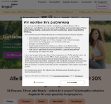 Kleine Seitenvorschau von academy.brigitte.de
