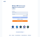 Kleine Seitenvorschau von accounts.ard.de