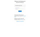 Kleine Seitenvorschau von admin.dsv.de