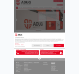 Kleine Seitenvorschau von adug.de