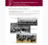 Kleine Seitenvorschau von akkordeonorchester-dresden.de