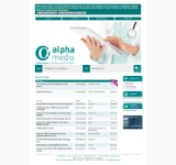 Kleine Seitenvorschau von alphamedis.de