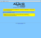 Kleine Seitenvorschau von alug.de