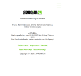Kleine Seitenvorschau von appoint24.com
