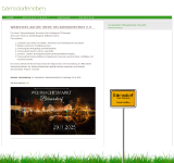 Kleine Seitenvorschau von baernsdorferleben.de