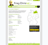 Kleine Seitenvorschau von bentwisch.frag-christel.de