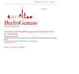 Kleine Seitenvorschau von berlingenuss.de
