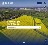 Kleine Seitenvorschau von bochum.de