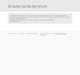 Kleine Seitenvorschau von browsercache-leeren.de