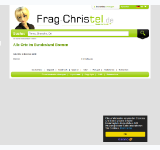 160x150 Seitenvorschau von bundesland-bremen.frag-christel.de
