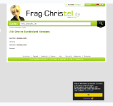 Kleine Seitenvorschau von bundesland-hamburg.frag-christel.de