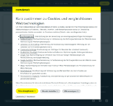 Kleine Seitenvorschau von comdirect.de