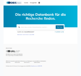Kleine Seitenvorschau von dbis.ur.de