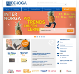 Kleine Seitenvorschau von dehoga-lippe.de