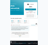 Kleine Seitenvorschau von dick-aktuell.de