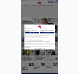 Kleine Seitenvorschau von dk-online.de