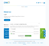 Kleine Seitenvorschau von dwadirekt.de