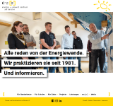 Kleine Seitenvorschau von e-u-z.de