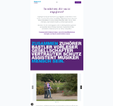 Kleine Seitenvorschau von ehrenamt.soziale-arbeit-leipzig.de