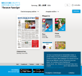 Kleine Seitenvorschau von epaper.op-online.de