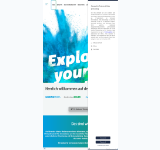 Kleine Seitenvorschau von exploreyourtalents.de